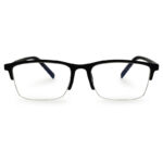 Premium Quality Stylish Half-Rim Eyeglasses