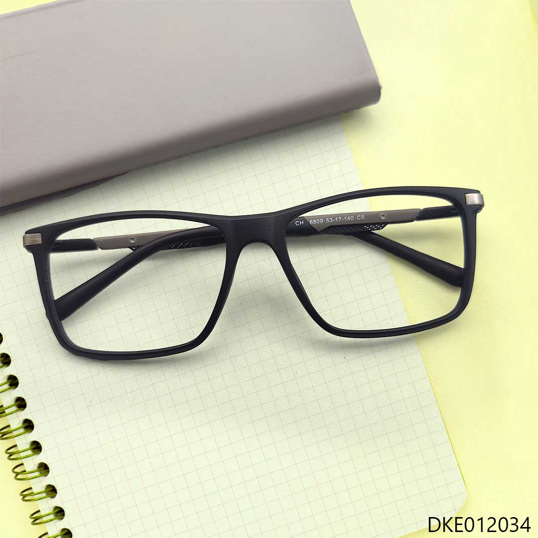 New Black Color Square Shape Eyeglasses
