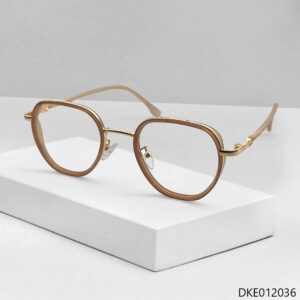 New Semi Round Stylish Eyeglasses