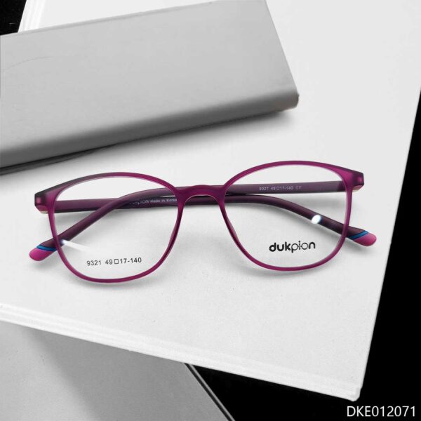Purple Color Woman Eyeglass