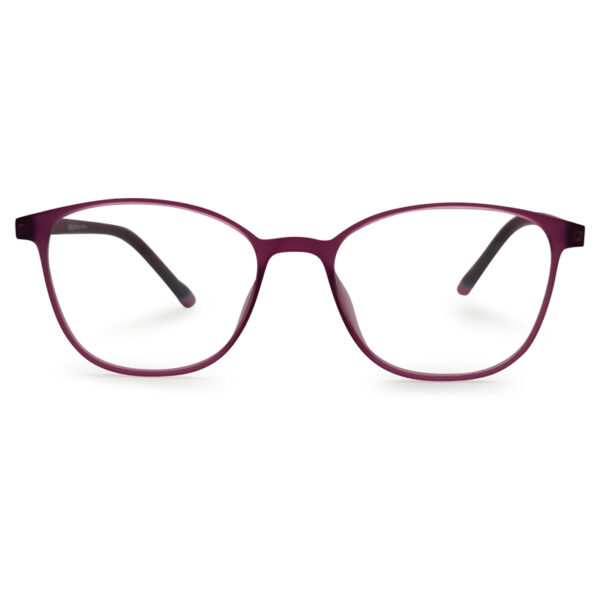 Purple Color Woman Eyeglass