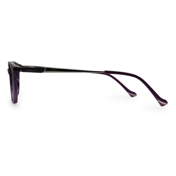 Purple Color Stylish Woman Eyeglass
