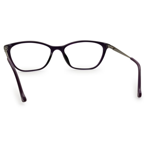Purple Color Stylish Woman Eyeglass