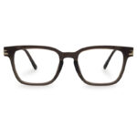 Brown Transparent Color Eyeglass