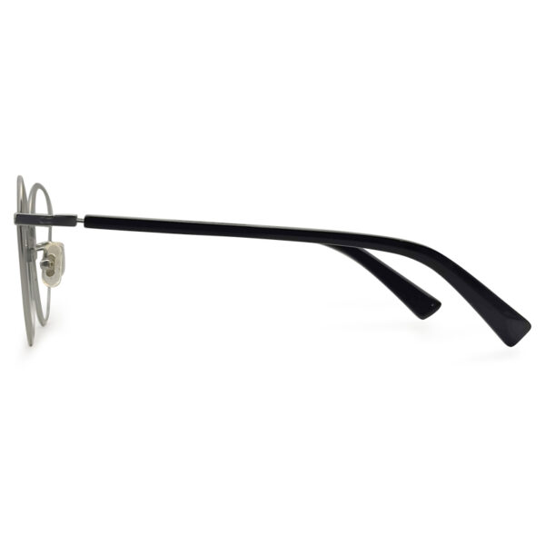 New Stylish Silver & Black Titanium Eyeglass