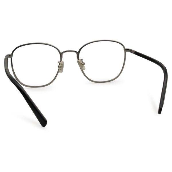 New Stylish Silver & Black Titanium Eyeglass