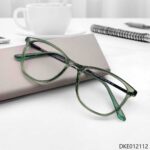 Green Transparent Women's Eyeglasses