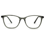Green Transparent Women's Eyeglasses