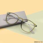 Sophisticated Olive Green Eyeglasses
