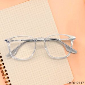 Water Transparent Sqaure Shape Eyeglasses