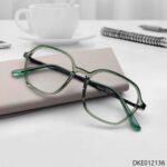 Green Transparent Stylish Eyeglasses