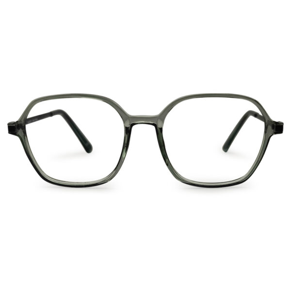 Green Transparent Stylish Eyeglasses