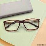 Trendy Brown Color Sqaure Eyeglasses