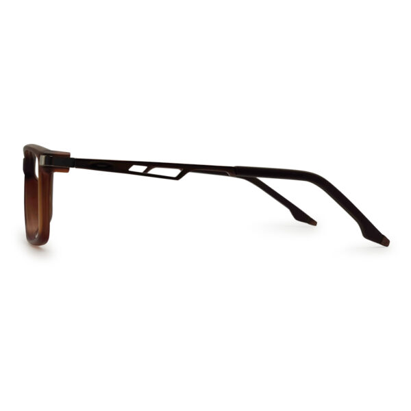 Trendy Brown Color Sqaure Eyeglasses