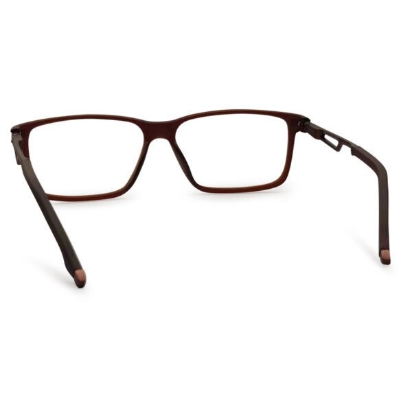 Trendy Brown Color Sqaure Eyeglasses