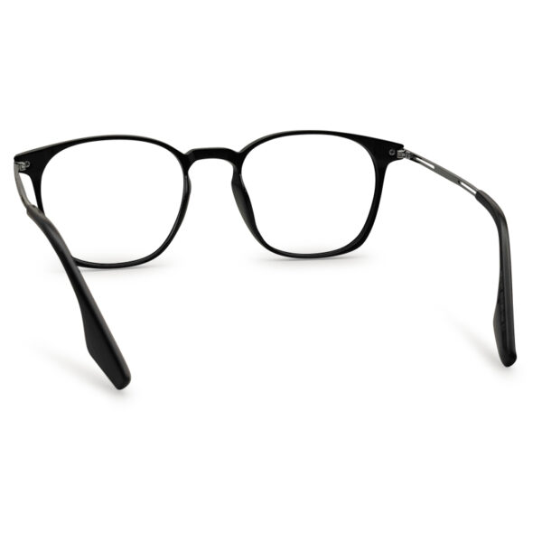 Black Color Semi Round Eyeglasses