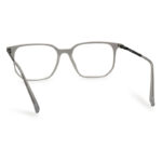 Fiber & Meta Mixed Square Eyeglasses