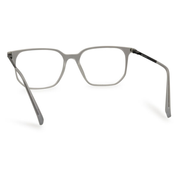 Fiber & Meta Mixed Square Eyeglasses