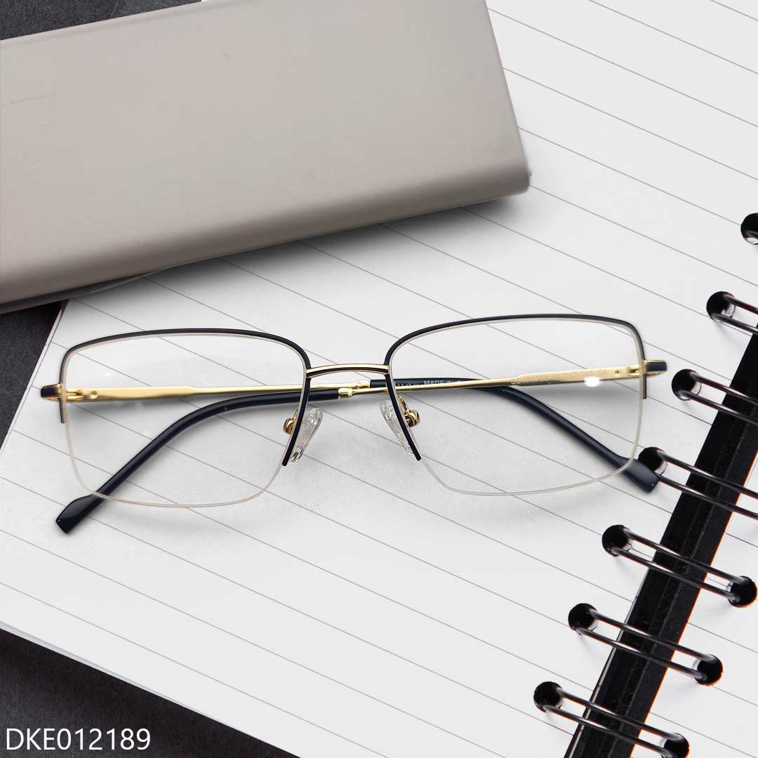 Premium Quality Golden & Metal Mixed Eyeglasses