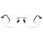 Luxury Titanium Built Rimless Eyeglasses