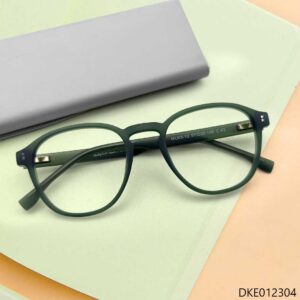 Green Transparent Color Eyeglass