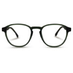 Green Transparent Color Eyeglass