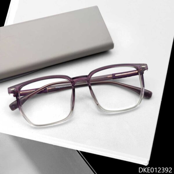 Mixed Transparent Color Eyeglass