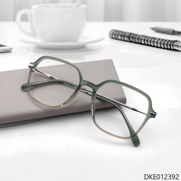 Mixed Transparent Color Eyeglass