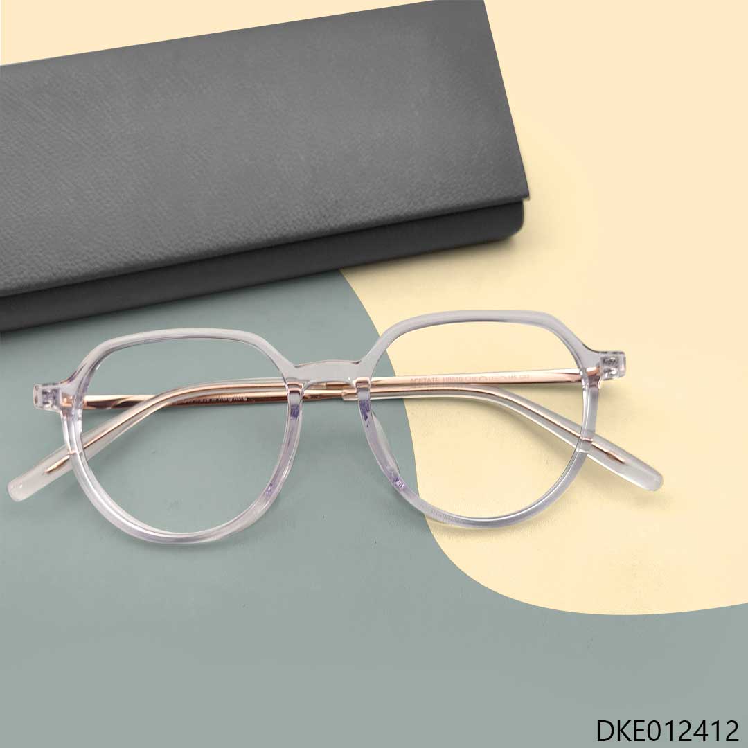 Water Transparent Color Eyeglass