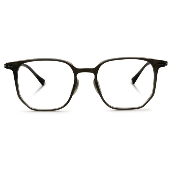 Olive Transparent Color Eyeglass