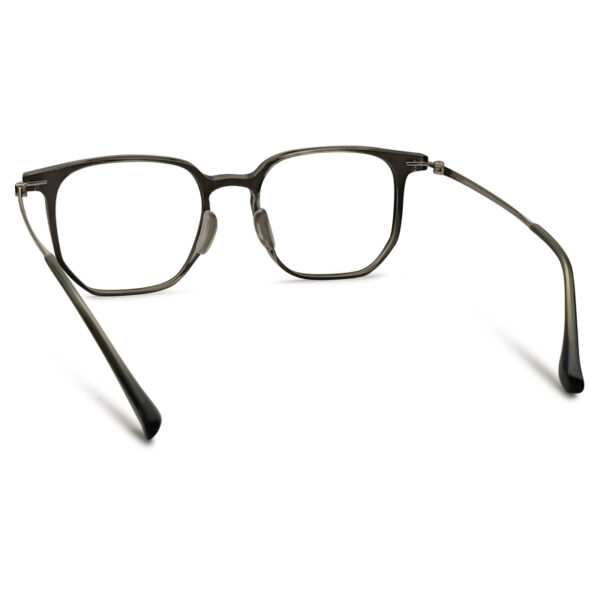 Olive Transparent Color Eyeglass