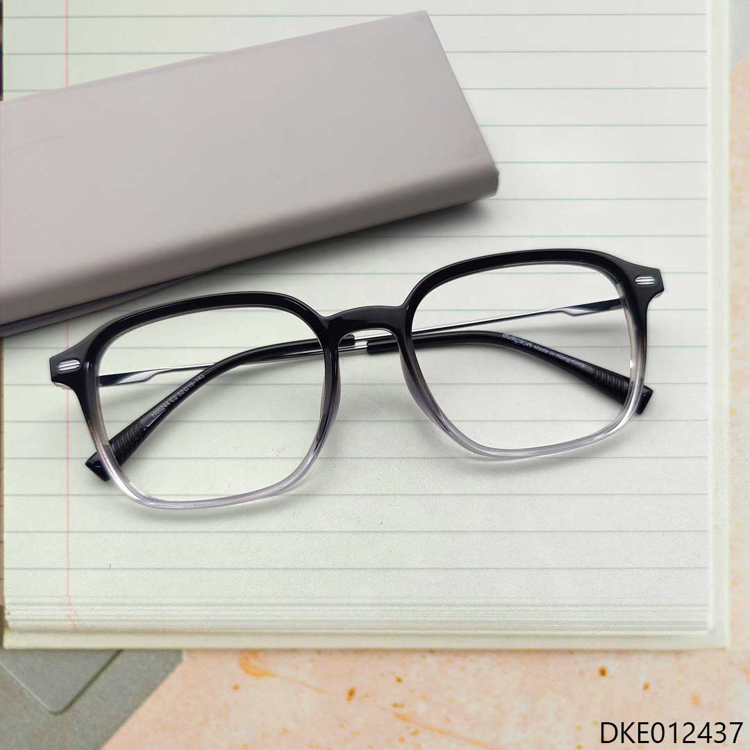 Mixed Transparent Color Eyeglass