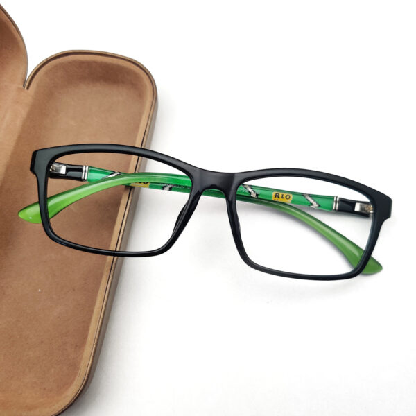 Light Weight Black Mix Color Eyeglass