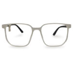 Transparent Color Square Shape Eyeglass
