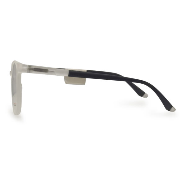 Transparent Color Square Shape Eyeglass