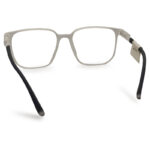 Transparent Color Square Shape Eyeglass