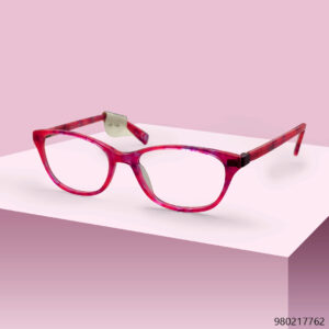 Cat-Eye Shape Pink Color Womens Eyeglasses