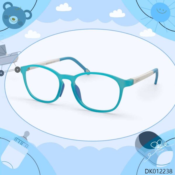 Turquoise Color Kid's Eyeglasses