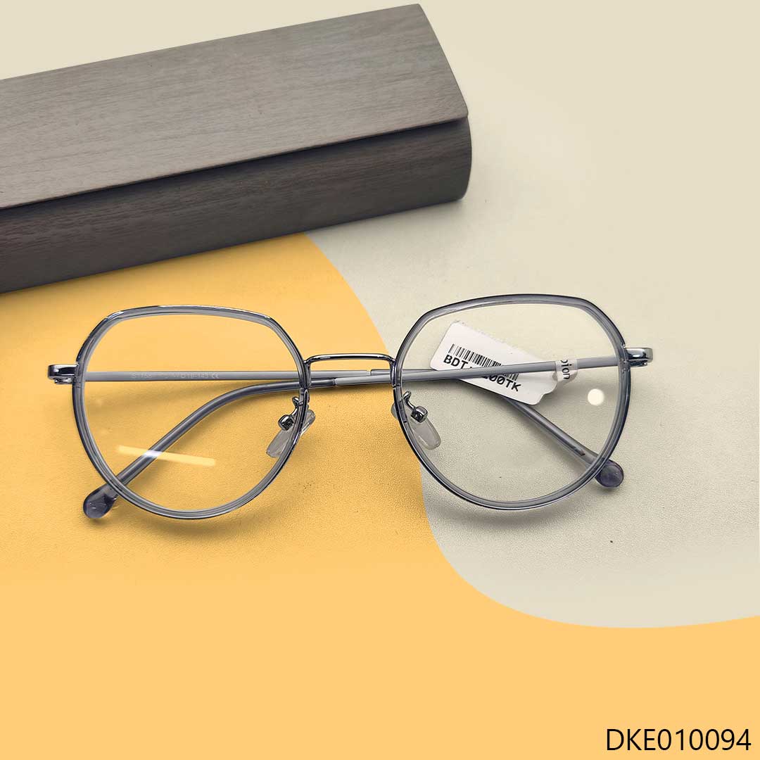 Silver Color Light Weight Trendy Eyeglass