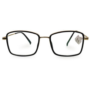 Black Color Square Shape Eyeglasses