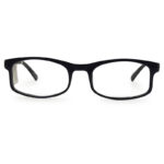 Black Color Glossy Finished Eyeglasses