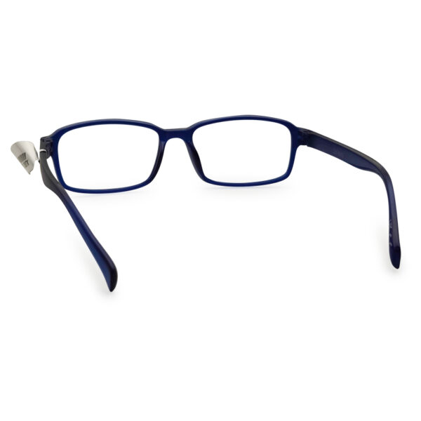 Classic Shape Blue Color Fiber Eyeglasses