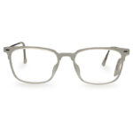 Fiber & Metal Mixed Transparent Eyeglass