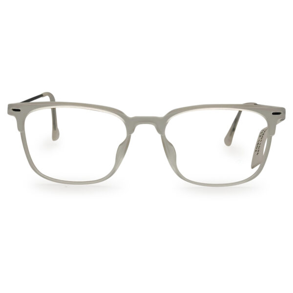 Fiber & Metal Mixed Transparent Eyeglass