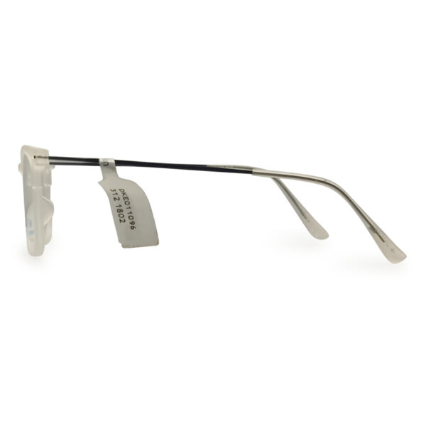 Fiber & Metal Mixed Transparent Eyeglass