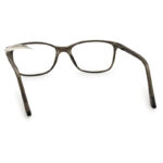 Metal & Fiber Mixed Transparent Eyeglasses