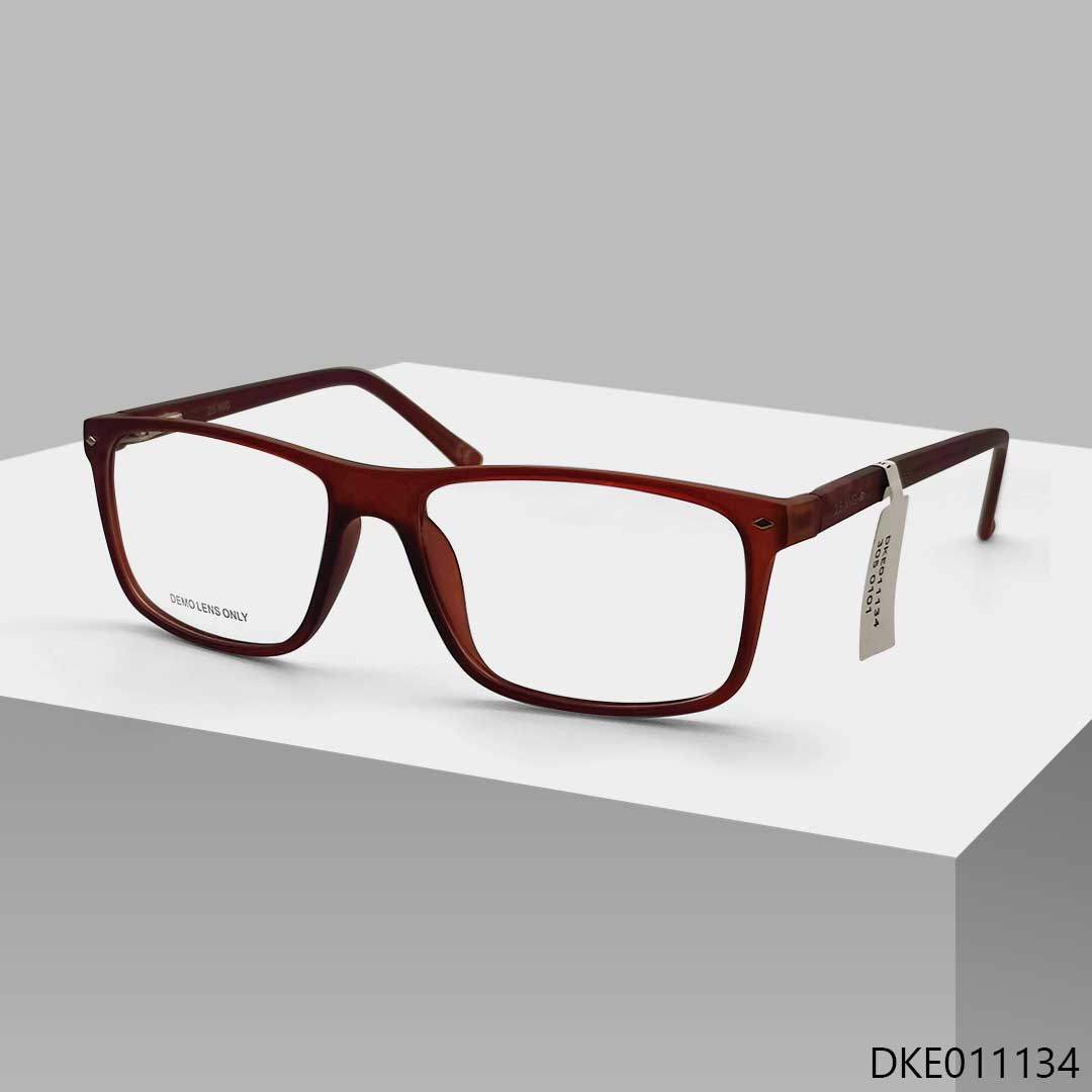 Red Color Sqaure Shape Eyeglasses
