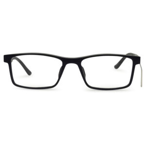 Black Color Square Shape Classy Eyeglass