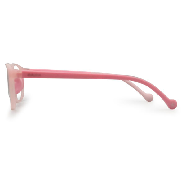 Pink Color Oval Shape Kid's Eyeglasses