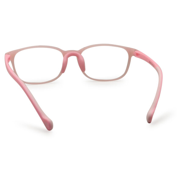 Pink Color Oval Shape Kid's Eyeglasses